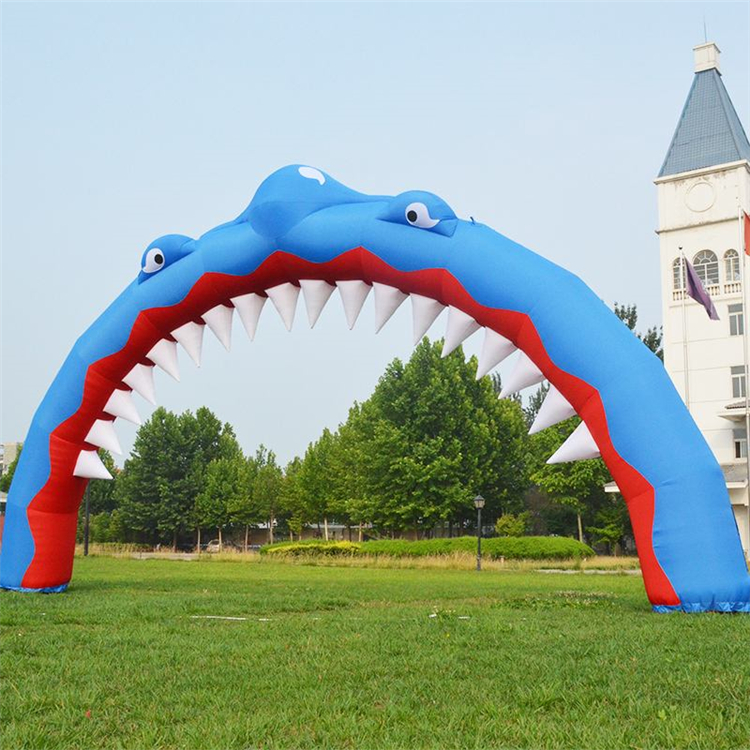 明溪鲨鱼广告拱门